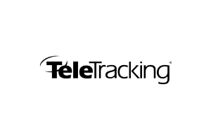 TeleTracking logo black